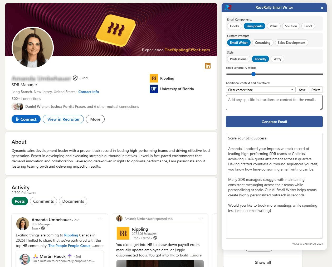 Email Writer Screenshot